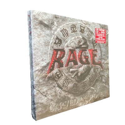 RAGE - Carved in Stone (CD+DVD) | Digipak Limited Edition | NEU OVP