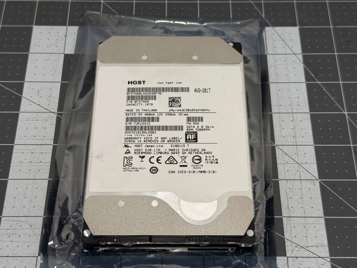 Internal Hard Disk Drives 10 TB Storage Capacity for Sale - eBay