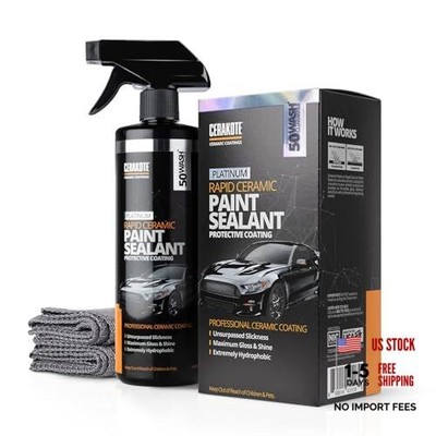  Platinum Rapid Ceramic Paint Sealant Spray - 14 oz. - 50 14 Fl Oz (Pack of 1)