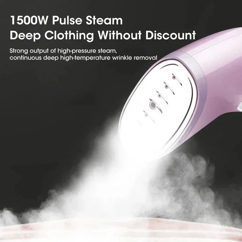 1500W Handheld Iron Faster Heating Powerful Steaming Iron Self Clean&No Wrinkles - Picture 7 of 14