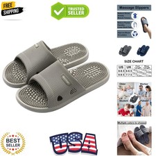 Massage Slippers for Women Men Acupressure Foot Plantar Fasciitis Sliders Hou...