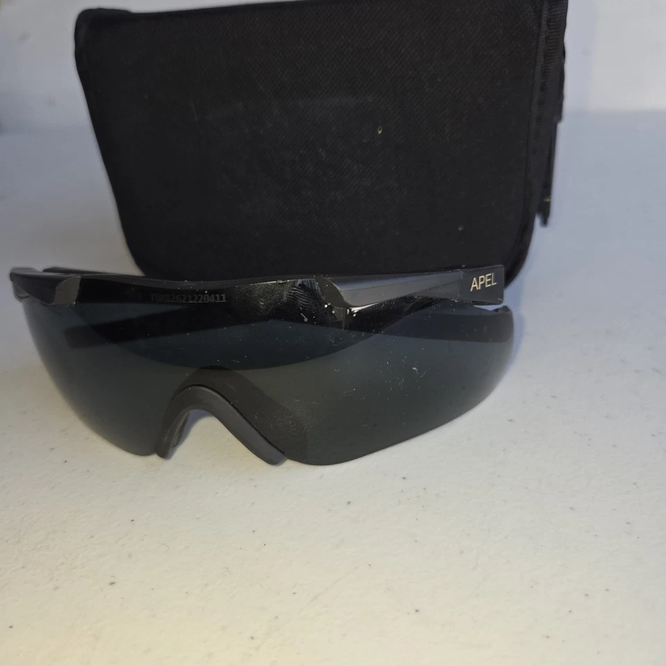 SMITH Optics Aegis APEL Ballistic Glasses Shield Tinted Lenes Black Frame - Image 2 of 4