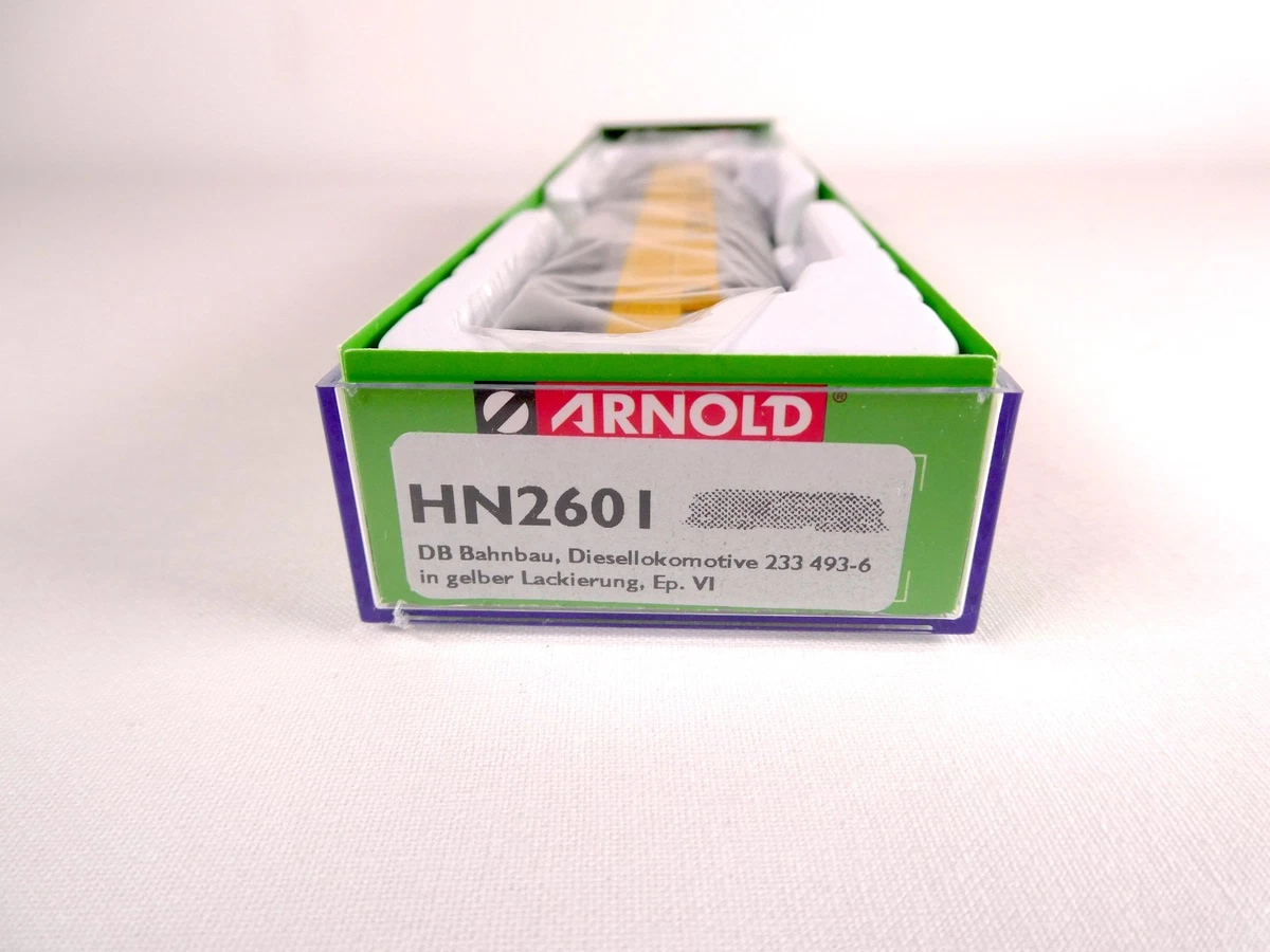 ARNOLD N HN2601: BR233 493-6 DB Bahnbau Diesellok TOP&OVP