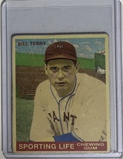 Top 10 Bill Terry Baseball Cards 16