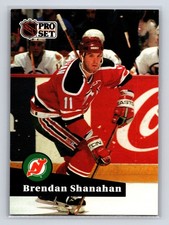 1991-92 Pro Set - Brendan Shanahan #131 New Jersey Devils Hockey Card