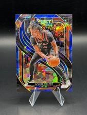 2024-25 Panini Select - Premier Level Ja'Kobe Walter #195 Blue Cracked Ice Prizm