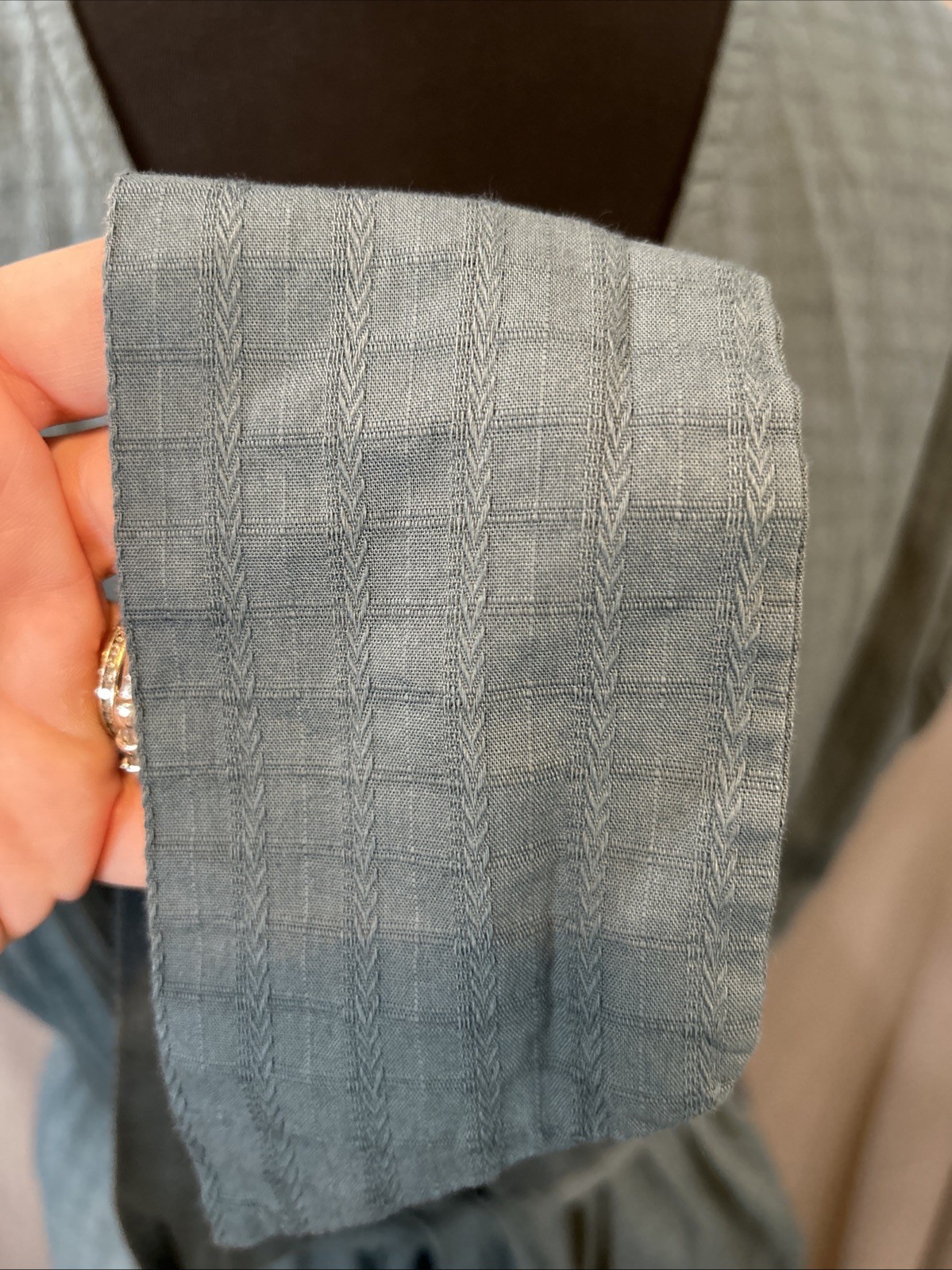 Universal Thread Mid Length Wrap V Neck Dress 100… - image 7