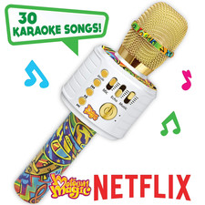 Motown Magic Karaoke Microphone, Wireless 30 Motown Songs, New Open Box Netflix