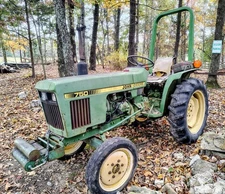 John Deere 750 Tractor with Bush Hog