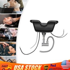 Beauty Salon Barber Shop Hair Equipment Shampoo Bowl Deep ABS Bowl Backwash Sink