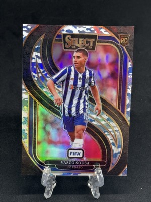 2024-25 Select FIFA Vasco Sousa Winter Camo Prizm RC Rookie /30 SP FC Porto #150