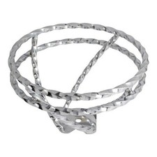 Og Lowrider Steering Wheel Swirl Double Square Twisted Chrome Og Lowrider Steering Wheel Swirl Double Square Twisted Chrome