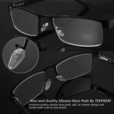 Eyeglasses Nose Pads, Screw in Glasses Nose Pads Replacement Repair Tools Ki...