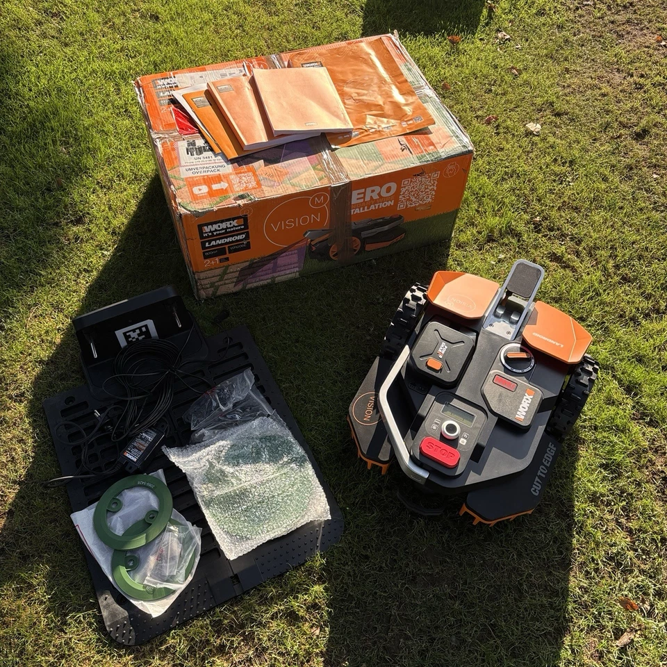 WORX Vision Landroid M600 Mähroboter (WR206E) NEU & OVP