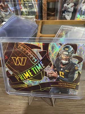Panini 2024 Revolution Prime Time Insert Jayden Daniels #1 Commanders