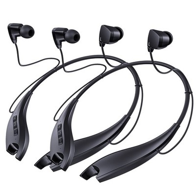 Neckband Bluetooth Headphones, Around The Neck Headphones 24H+ Playtime, Blue...
