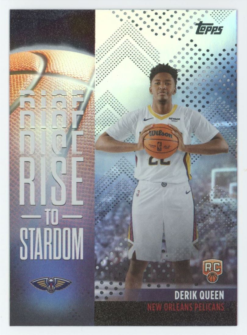 2025-26 Topps Rise to Stardom Rainbow Derik Queen Rookie #RTS-13 C14