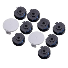 2sets String Trimmer Spool Line & Cap Fit for HART Auto Feed AF1003ZP Good