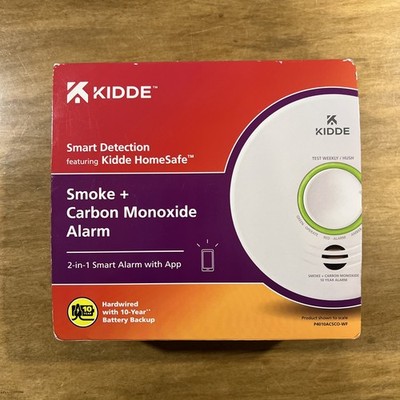 Kidde Smoke and Carbon Monoxide Alarm Detector, Hardwired  Smart Features