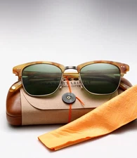 Garrett Leight California Optical GLCO Frames “Lincoln” Tortoise Sunglasses