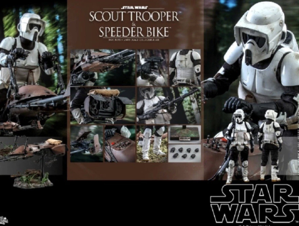 Star Wars: Return Of The Jedi - Scout Trooper & Speeder Bike