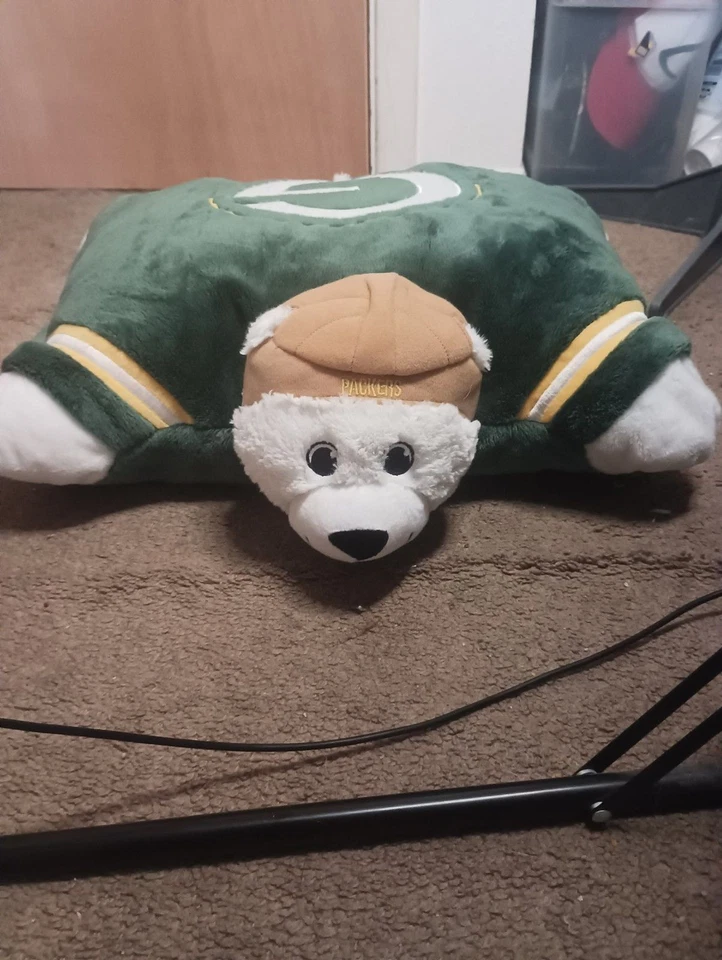 绿湾包装工枕头宠物 — 第 3/4 张图片