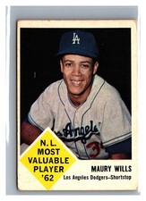 1963 Fleer #43 Maury Wills Rookie