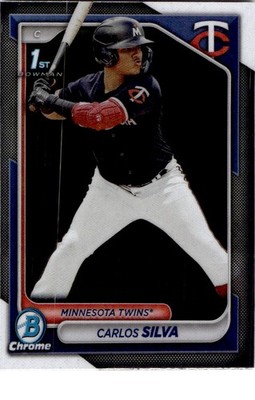 Carlos Silva - 2024 Bowman #BCP-120 Chrome Prospects