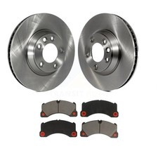 Front Disc Brake Rotors And Ceramic Pads Kit For Porsche Cayenne K8C-100027