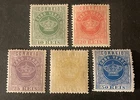 Stamps Cape Verde #10-14 hinged