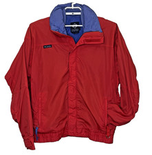 Columbia Bugaboo Jacket Mens Size XL Red Blue Long Radial Sleeve Vintage 90's