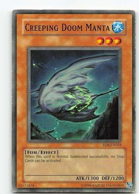 Creeping Doom Manta RDS-EN025 Rise of Destiny Common MP Yu-Gi-Oh