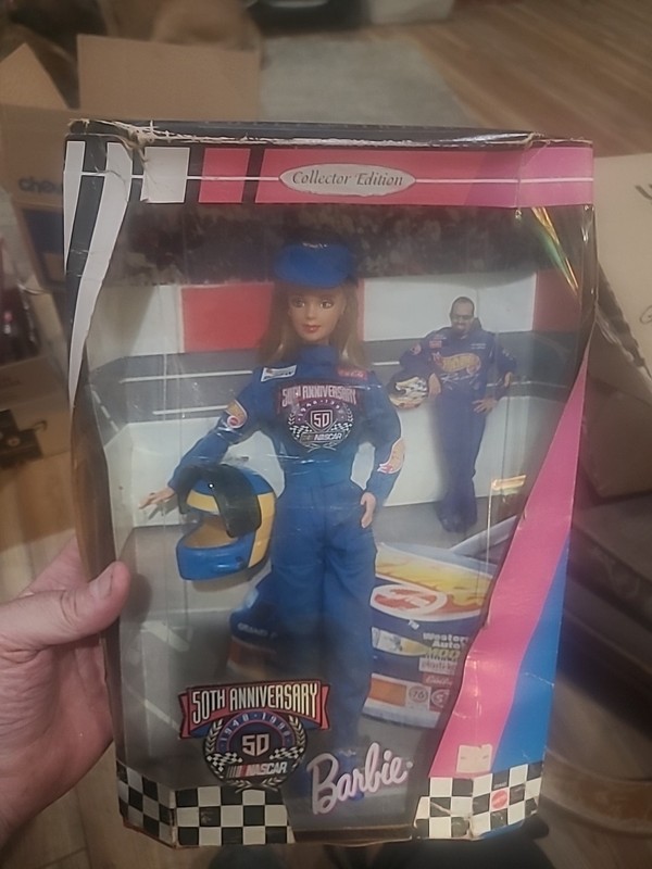 50th Aniversery Nascar Barbie