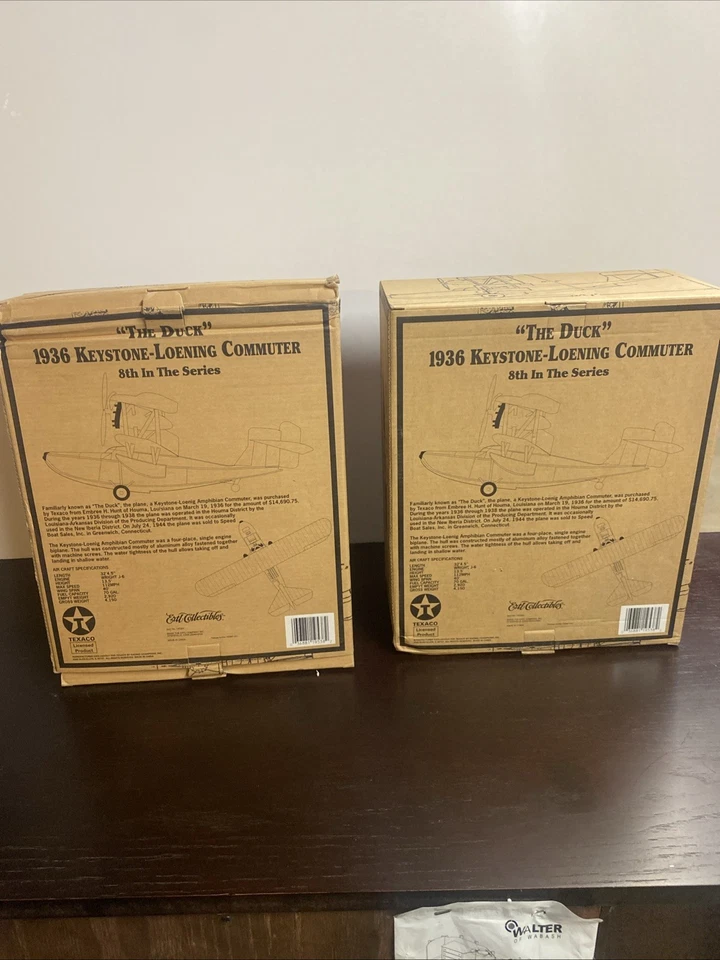 Wings Of Texaco 1936 Keystone-Loening Commuter "The Duck" #8 en serie Foto 3 de 3