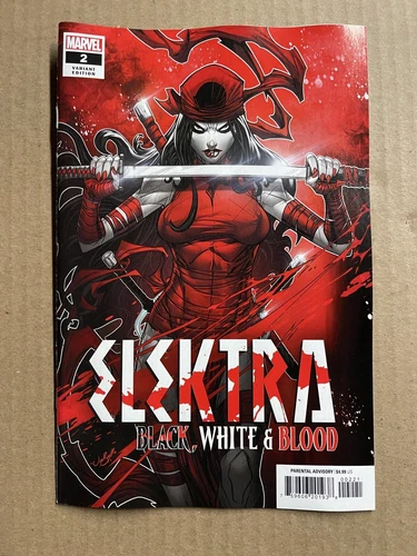 ELEKTRA BLACK WHITE AND BLOOD #2 MEYERS VARIANT 1ST PRINT MARVEL COMICS (2022)