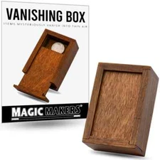 Vanish Box Premium Trick - Rattle Box Original-Magic Makers Inc-Free Shipping!