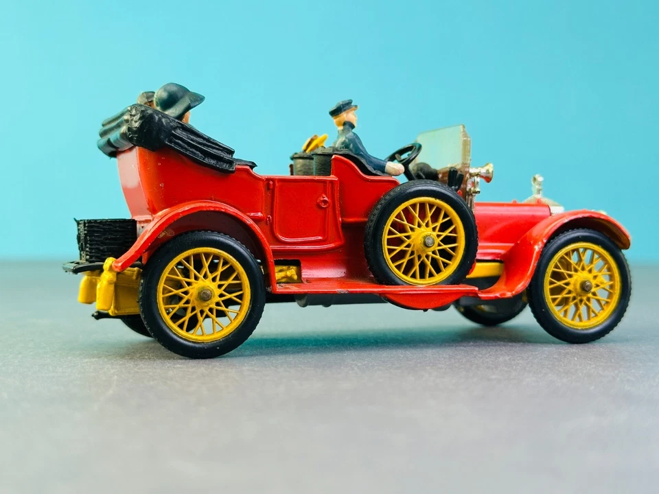 CORGI TOYS Classics 9021 - 1910 Daimler 38 HP vintage GB pressofuso auto d'epoca 1964 - Immagine 2 di 4