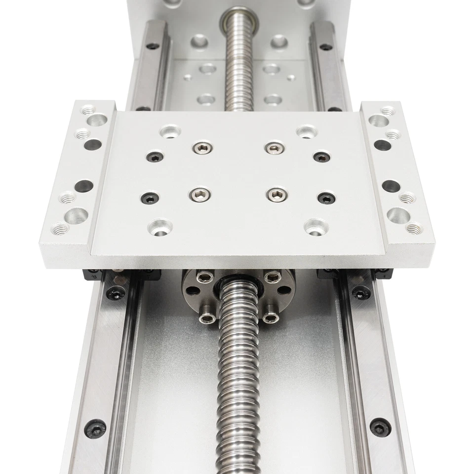 Mesa deslizante manual 400 mm SFU1605 X Y Z eje etapa lineal con bloqueo y volante Foto 4 de 4