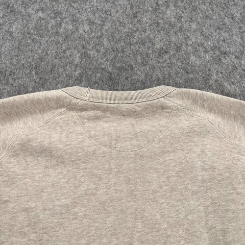Uniqlo 100% Cotton Sweatshirt Crewneck Pullover Mens Beige M - Picture 12 of 12