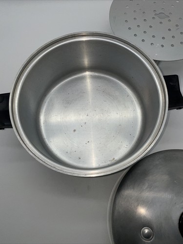 SALADMASTER Kochgeschirr ALUMINIUM DALLAS TEXAS NO 405 GEBRAUCHT 4 QT? Dutch Oven - Bild 3 von 8