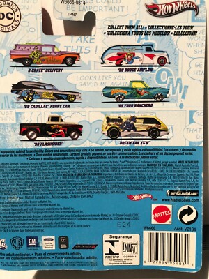 HOT WHEELS DC COMICS PLASTIC MAN 1956 CHEVROLET FLASHSIDER | eBay