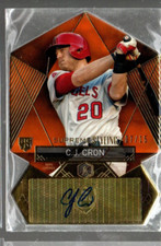 2014 Topps Supreme Supreme Styling Orange #SSCCR C.J. Cron Auto /15