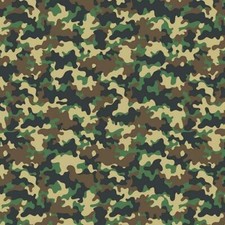100% Cotton Craft Fabric Army Camouflage Pattern Digital Print Dress Material