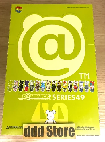 Medicom Toy series 49 bearbrick Be@rbrick Case of 24pcs 1 Box in stock