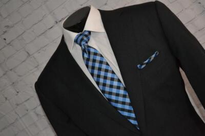 シャツ 42901-a Cornelliani Blazer Made In Italy Gray Wool Size 44 Long
