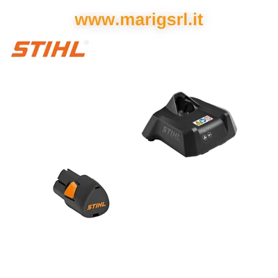 Batteria AS2 e caricabatteria AL 1 STIHL per GTA26 HSA 26 ASA 20 SEA 20 GTA 40