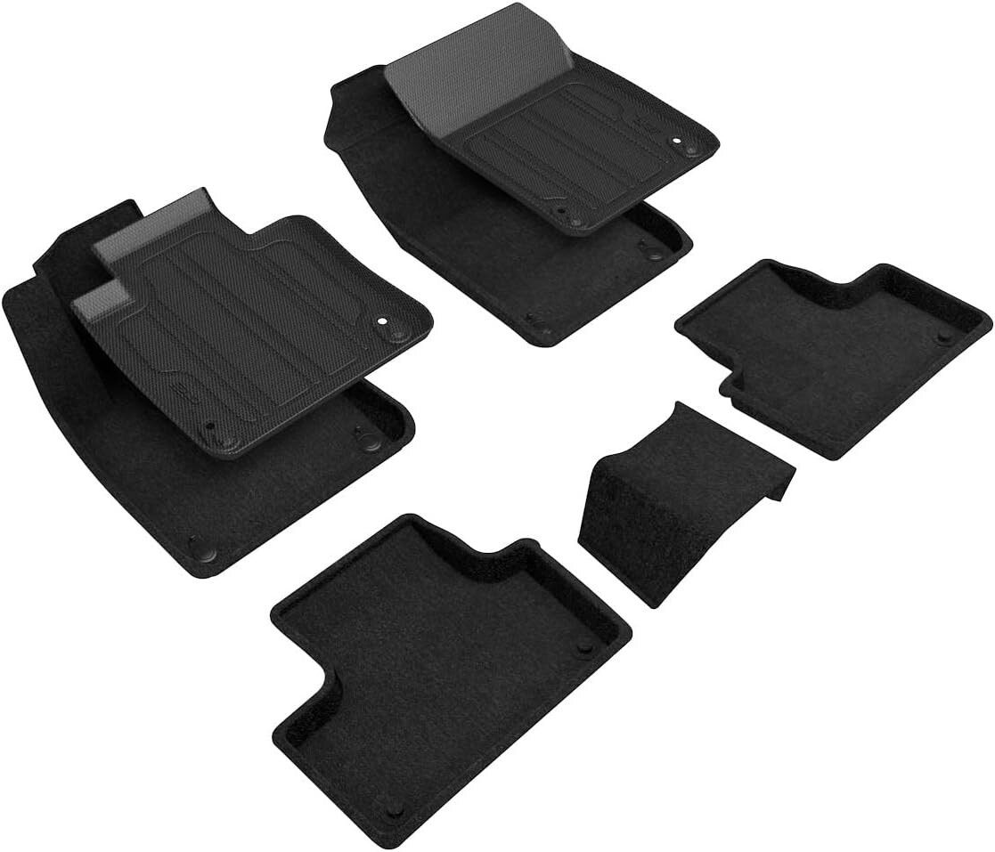 3D MAXpider HYBRID ELEGANT AllWeather Floor Mats for 20192021 Volvo