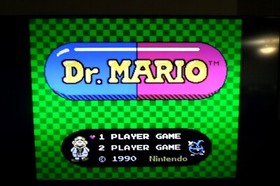 Cartuccia gioco NES Dr. Mario versione canadese e manuale francese testato funzionante