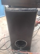 LG SHS36-D Home Theater Wireless Bluetooth Active Subwoofer Only In Black