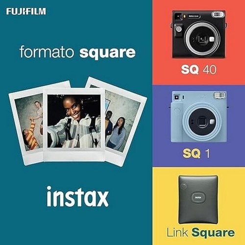 FUJI INSTAX SQUARE INSTANT COLOR Films expiry: 08/2025--Double Pack = 20 photos - Picture 3 of 3